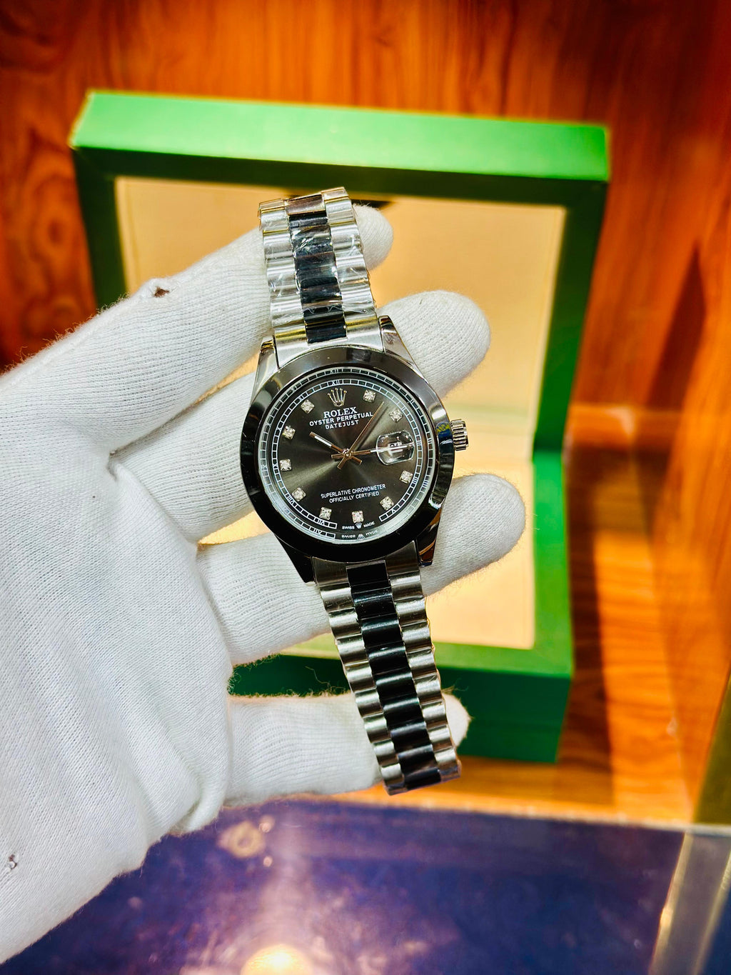 Rolex New Stock Luxury Watch – Stainless Steel | Date Working | Master Lock