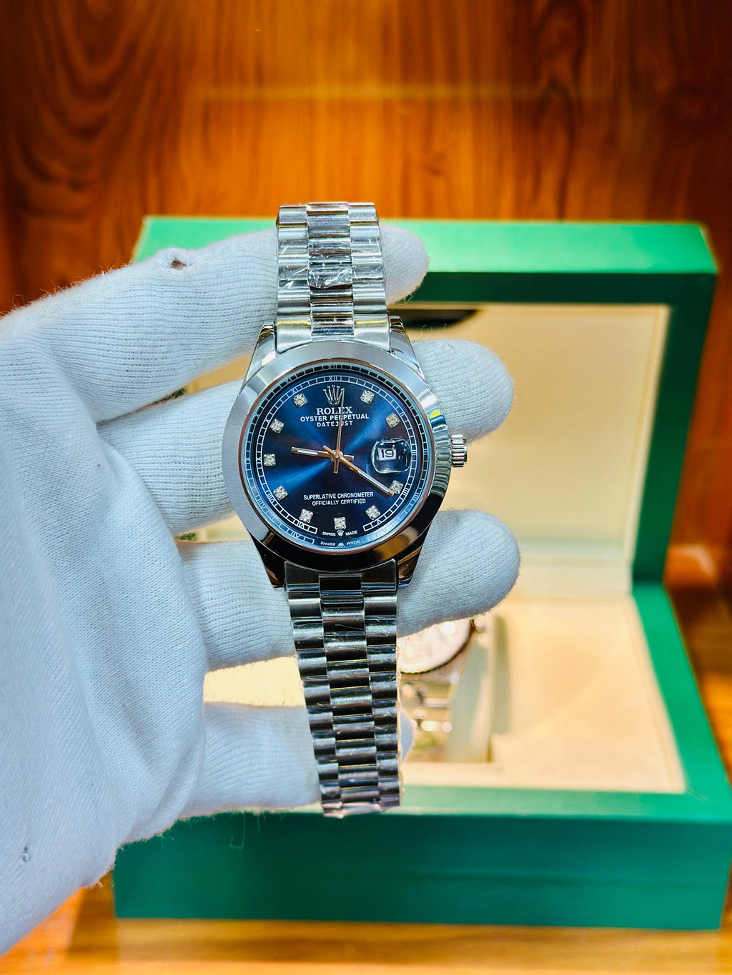 Rolex New Stock Luxury Watch – Stainless Steel | Date Working | Master Lock