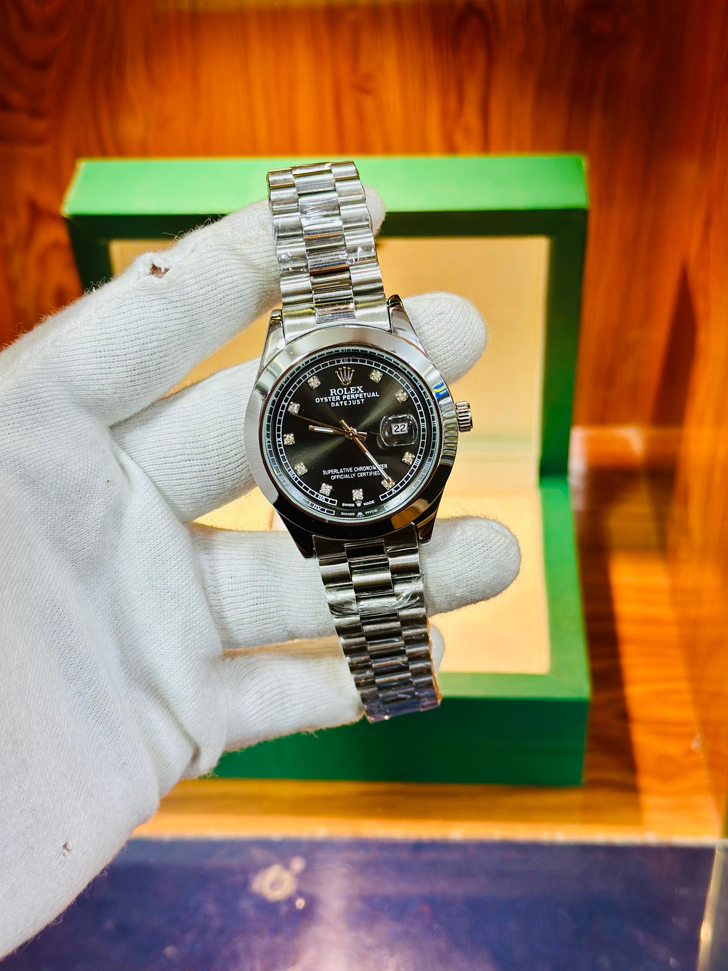 Rolex New Stock Luxury Watch – Stainless Steel | Date Working | Master Lock